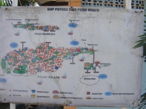 Peta Potensi pulau Kelapa